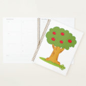 Apple Tree Whimsical Red Apples Planer (Anzeige)
