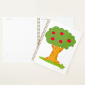 Apple Tree Whimsical Red Apples Planer