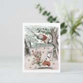 Apple Trees & Cats, Louis Wain Postkarte (Stehend Vorderseite)