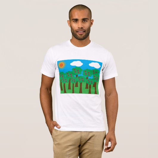 Apple Trees Mens T - Shirt (Vorne ganz)