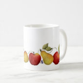 Apple u. Birne - Tasse (VorderseiteRechts)
