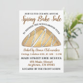 Apple Umsatz Breakfast Konditorei Bake Verkauf Bru Einladung (Stehend Vorderseite)