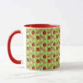 Apple und Tortenmuster Tasse (Links)