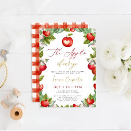 Apple Unsere Augen-Baby-Dusche Einladung