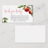 Apple Unsere Baby-Duschbücher für Baby Begleitkarte (Vorne/Hinten)