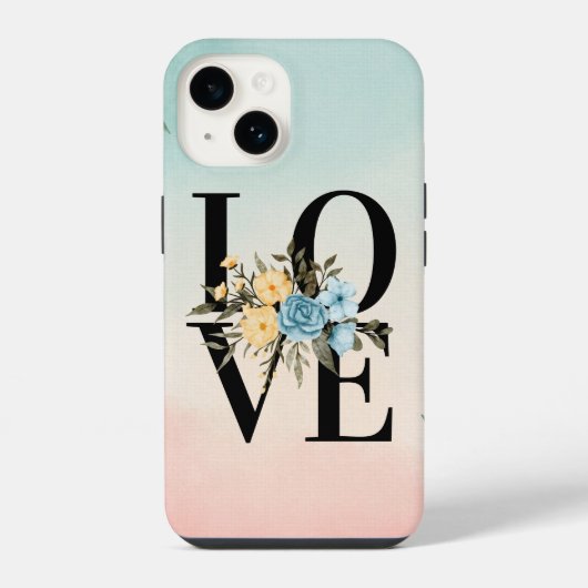 Apple V-Day iPhone 14 Hülle (Rückseite)