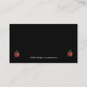 Apple-Visitenkarte Visitenkarte (Rückseite)