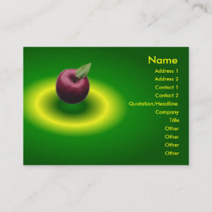 Apple-Visitenkarte Visitenkarte