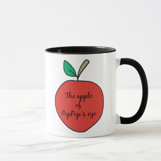 Apple von PopPops Auge Tasse (Rechts)