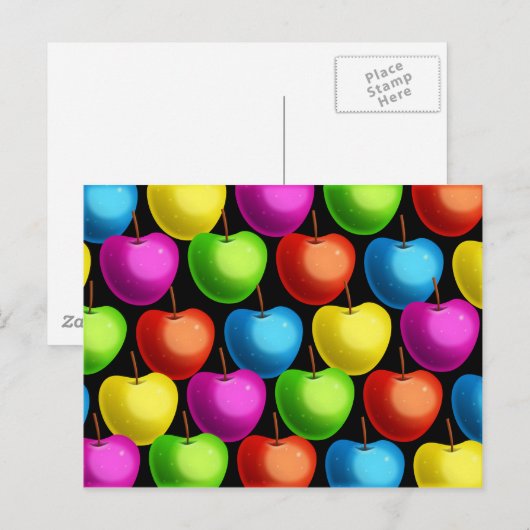 Apple Wallpaper Postkarte (Vorne/Hinten)