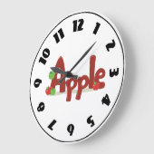 Apple Word Clock Große Wanduhr (Winkel)