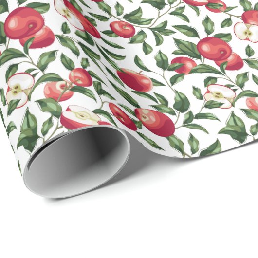 Apple Wrapping Paper Geschenkpapier (Rolleneckpunkt)