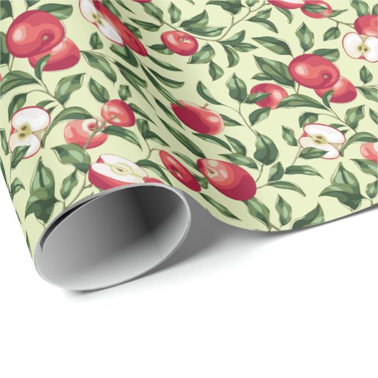 Apple Wrapping Paper Geschenkpapier (Rolleneckpunkt)