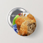 Apple würzen Muffin Button (Vorne & Hinten)