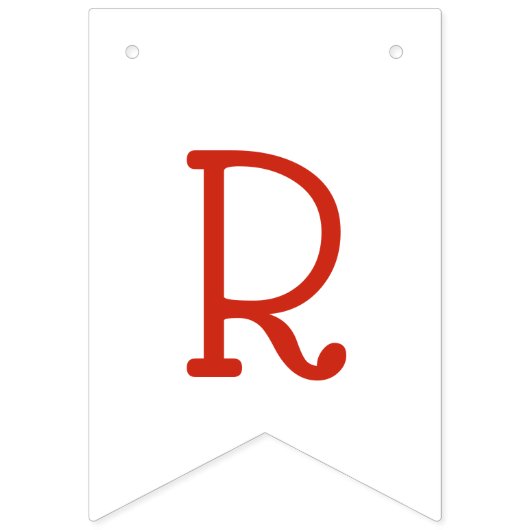 Apple-y immer After! Dekorationen von Brautpartys Wimpelkette (Dritte Fahne)