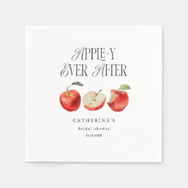 Apple-y immer nach elegantem Brautparty Serviette