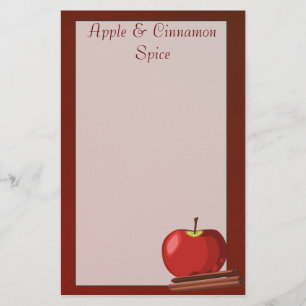 Apple-Zimt-Briefpapier Briefpapier
