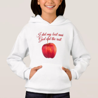 Apple & Zitate T-Shirt Hoodie