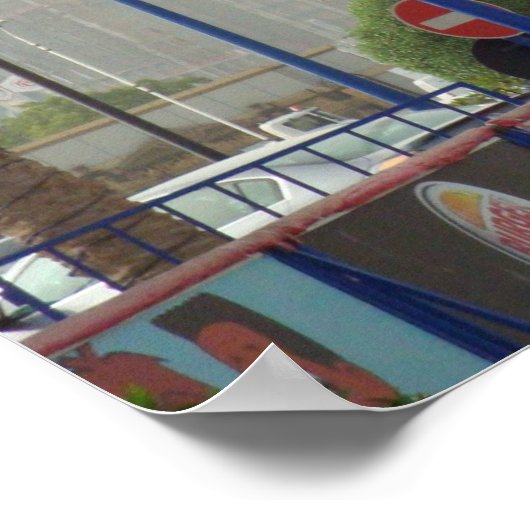 Applebees arabischen Stil. Poster (Ecke)