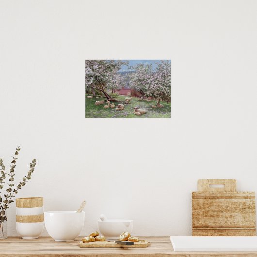 Appleblossom Poster (Küche)