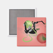 Appledectomy Apple Magnet (Vorderseite/Rückseite)