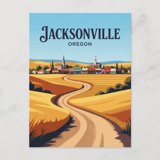 Applegate Valley Road USA -> Applegate-Valley-Stra Postkarte (Vorderseite)
