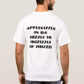 Applegizizzle Ski-Reise T-Shirt (Rückseite)