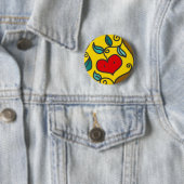 Appleheart Knopf Button (Beispiel)