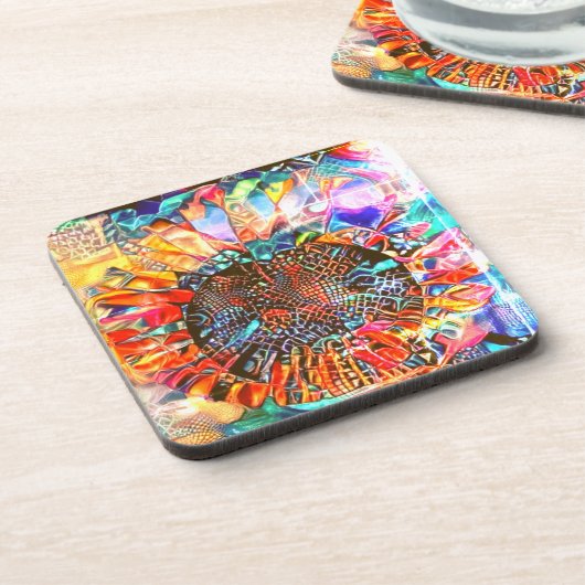 Applemantis Getränkeuntersetzer (Linke Seite)