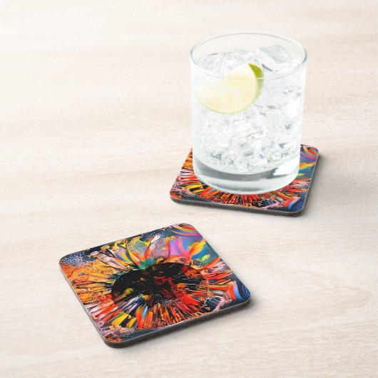 Applemantis Getränkeuntersetzer (Rechte Seite)