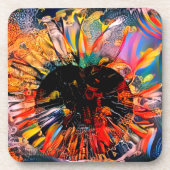 Applemantis Getränkeuntersetzer (Vorderseite)