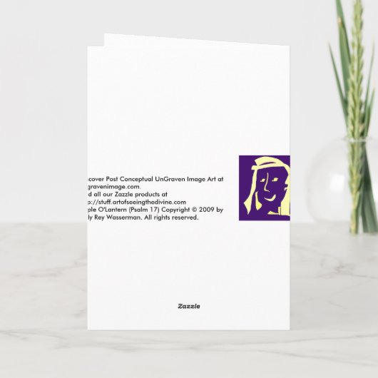 AppleO'Lantern Karte (Rückseite)