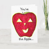 AppleO'Lantern Karte (Vorderseite)