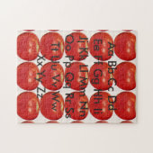 Apples Alphabet Diagramm Puzzle (Horizontal)