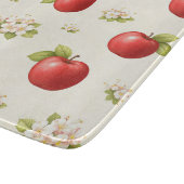 Apples and apple blossoms Cutting Boar Schneidebrett (Ecke)