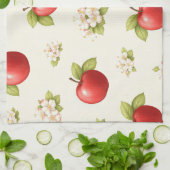 Apples and apple blossoms Kitchen Towels Geschirrtuch (Gefaltet)