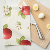 Apples and apple blossoms Kitchen Towels Geschirrtuch (Viertel Falte)
