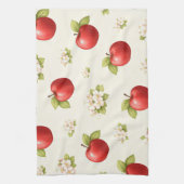 Apples and apple blossoms Kitchen Towels Geschirrtuch (Vertikal)