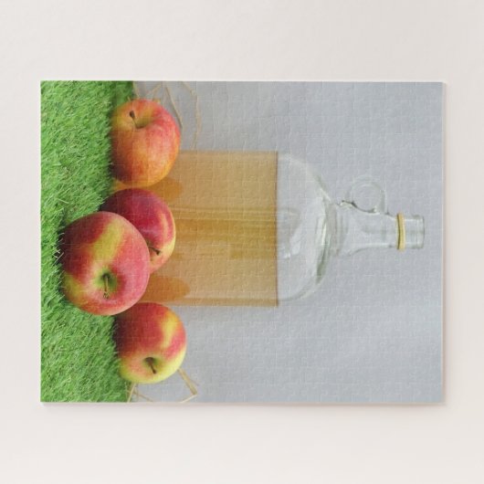Apples and Cider Bottle Apple Festival Puzzle (Horizontal)