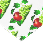 Apples and Grapes Großer Tischläufer (Ecke)