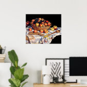 Apples and Grapes Poster (Heimbüro)