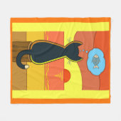 Apple's Fishy Idea Fleecedecke (Vorderseite (Horizontal))