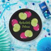 Apples Fun Graphics Art Pappteller (Party)