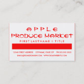 APPLES Kundenbewertung (Mod-Quadrate) Treuekarte (Rückseite)