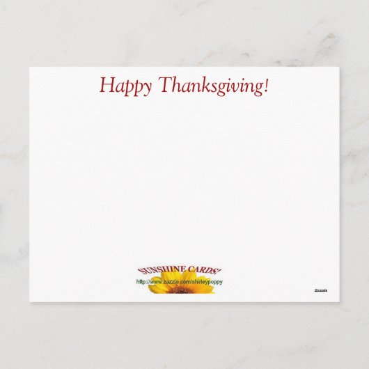 APPLES & PEARS ~ Postcard Feiertagspostkarte (Rückseite)