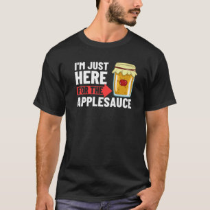 Applesauce Apple Sauce Rezept Dessert Unsüß T-Shirt