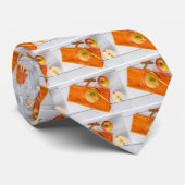 Applesauce mit Zimt und Orangenlöffel Krawatte (Gerollt)