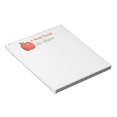 Applet-Hinweis für Aquarellfarben aus dem Lehrer-N Notizblock (angewinkelt)