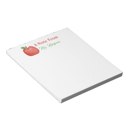 Applet-Hinweis für Aquarellfarben aus dem Lehrer-N Notizblock (angewinkelt)