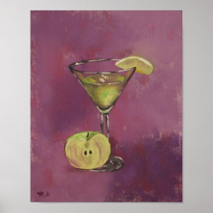 "Appletini" Druck Poster